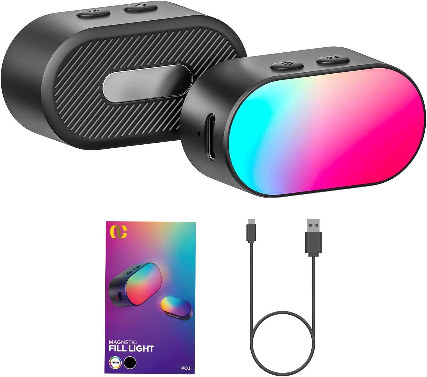Photography Lighting Styles - AOCHUAN Lampu Isi Magnetik RGB Mini
