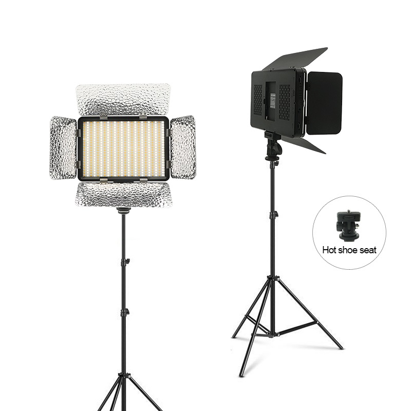 Photography Studio Lighting Set Up - Panel Video LED-528AS 38W Berkualitas Tinggi,