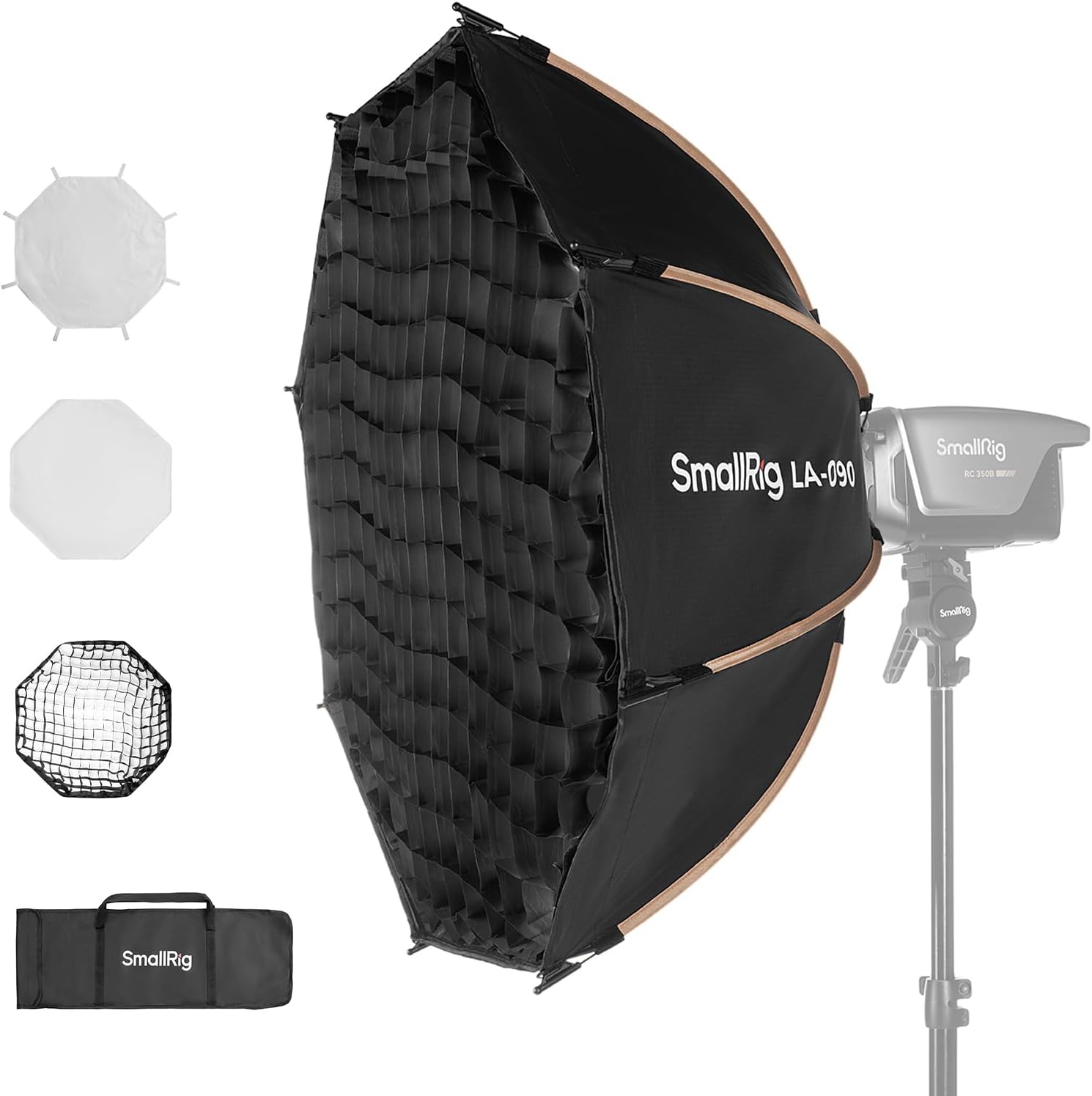Photography Lighting With Flash - Kit Pencahayaan Fotografi Softbox Oktagon 35-Inci