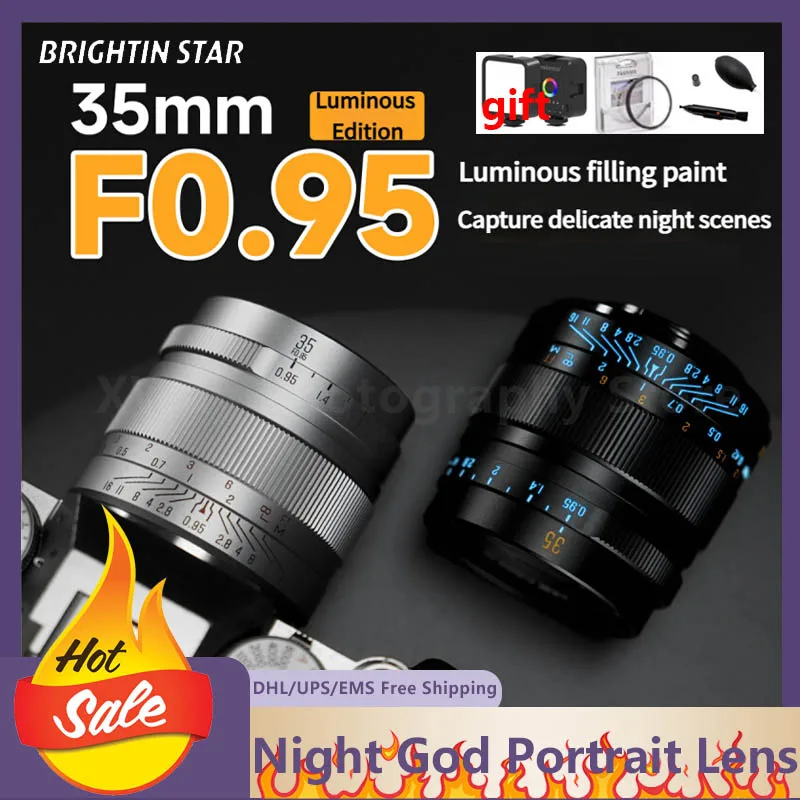 Photography Still Life Lighting - Lensa Bercahaya Bintang Brightin 35Mm F0.95