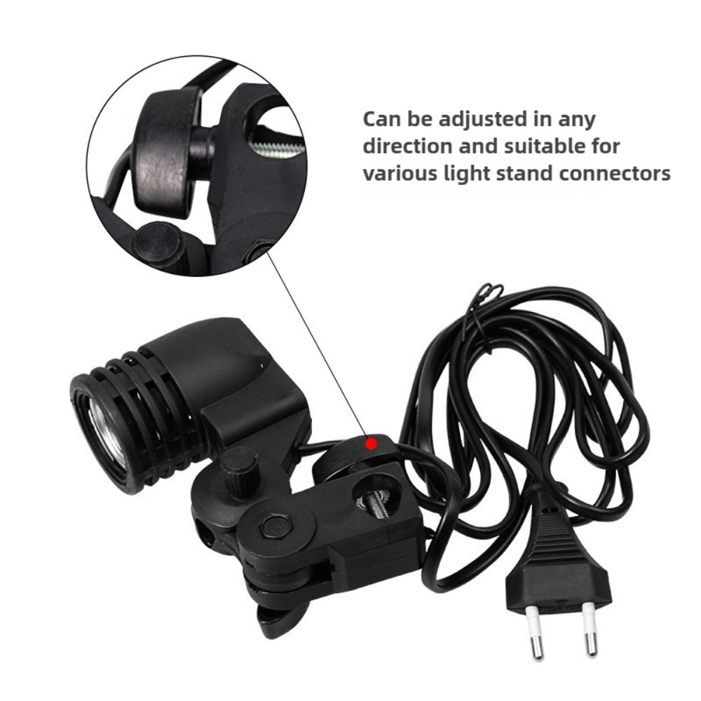 Statif Lampu 2M, Soket AC E27  - Photography Lighting Mount ulasan dan harga