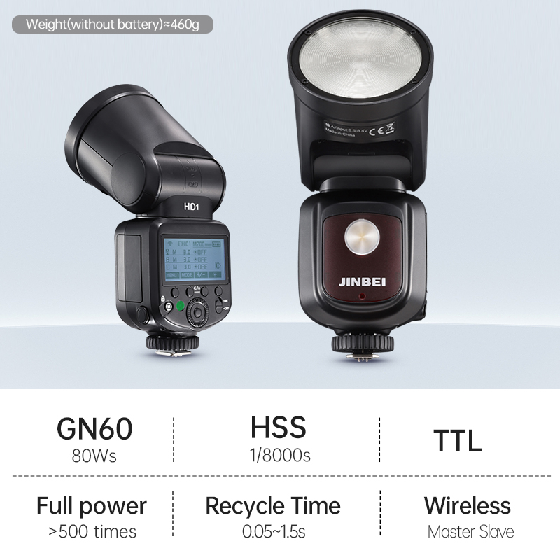 JINBEI HD-1 Round-head HSS Spe - Photography Lighting With Flash ulasan dan harga
