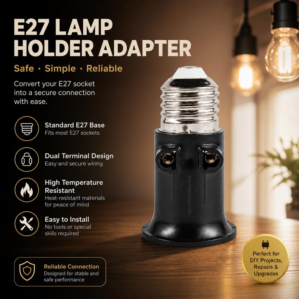 Adaptor Soket Lampu E27 ke Col - Photography Lighting Uk ulasan dan harga