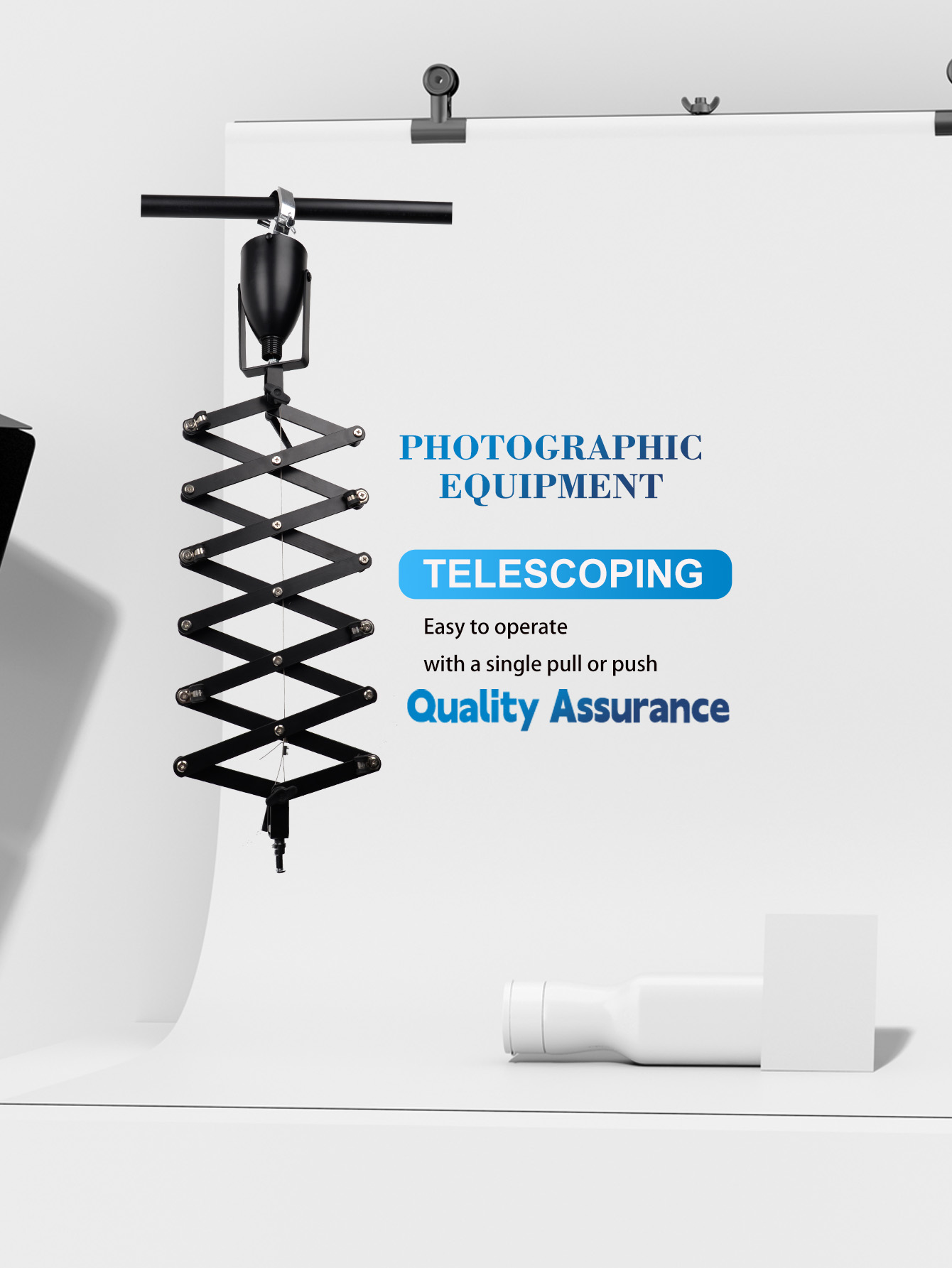 Kait Penyangga Lampu Fotografi - Photography Studio Lighting Set Up ulasan dan harga