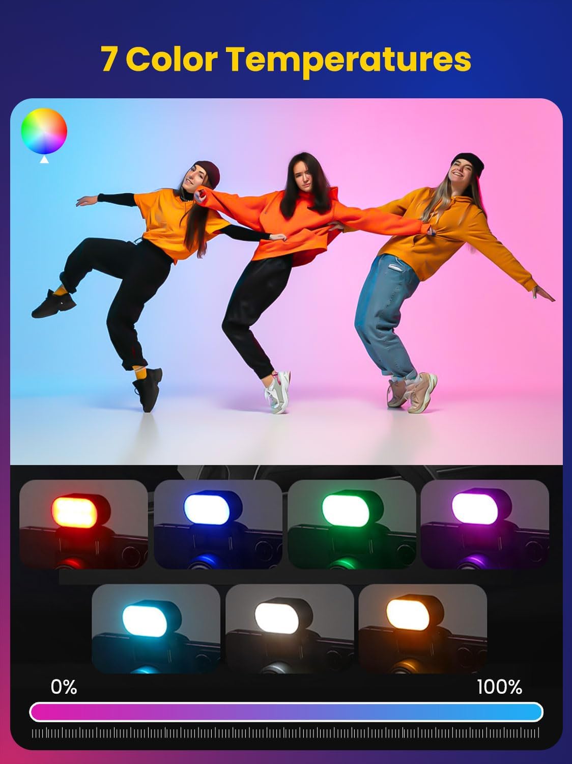 AOCHUAN Lampu Isi Magnetik RGB - Photography Lighting Styles ulasan dan harga