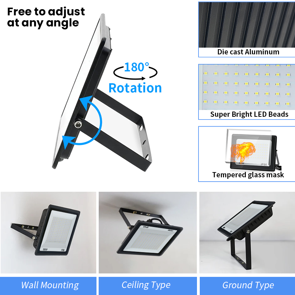 Lampu sorot LED AC 220V 110V 1 - Photography Lighting Uk ulasan dan harga