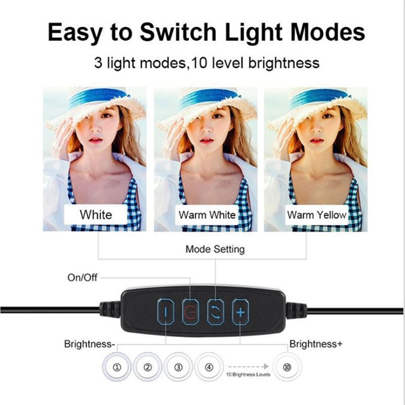 Lampu Ring Led dapat diredupka - Photography Lighting Mount ulasan dan harga