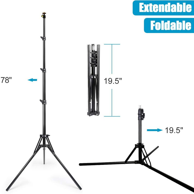 Nagnaz dudukan lampu fotografi - Photography Lighting With Flash ulasan dan harga