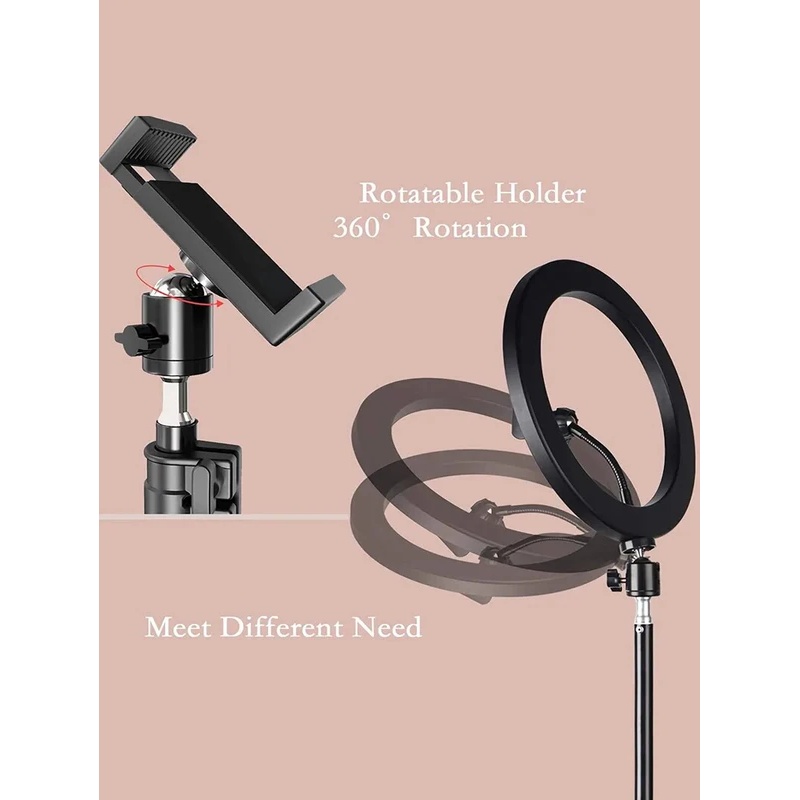 Ring Light Desiontal 26cm deng - Photography Lighting Styles ulasan dan harga