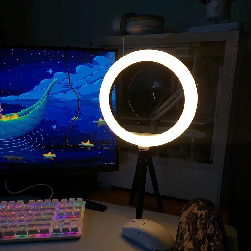 Ring Light Desiontal 26cm deng - Photography Lighting Styles ulasan dan harga