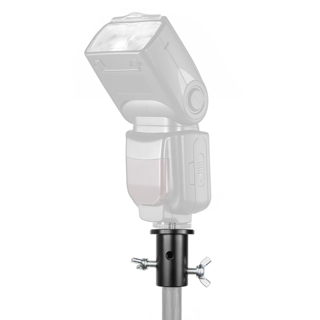 Adaptor dudukan lampu Tripod 1 - Photography Lighting With Flash ulasan dan harga