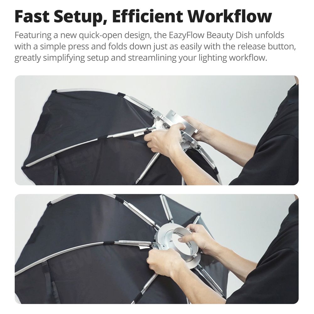 Godox EazyFlow Beauty Dish 65/ - Photography Lighting With Flash ulasan dan harga