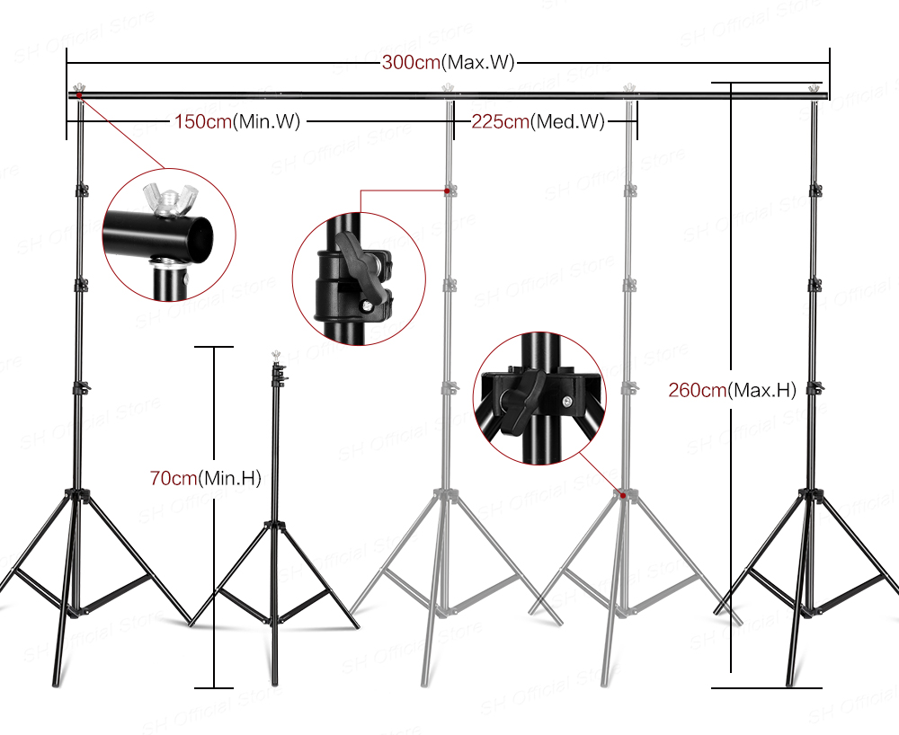 Kit Pencahayaan Softbox Studio - Photography Lighting Uk ulasan dan harga