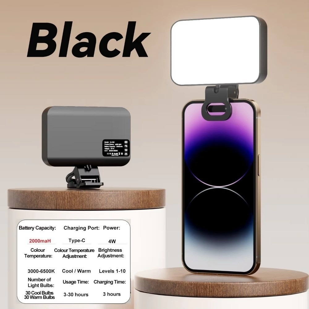 Lampu Selfie LED 800/1000mAh 3 - Photography Lighting With Flash ulasan dan harga