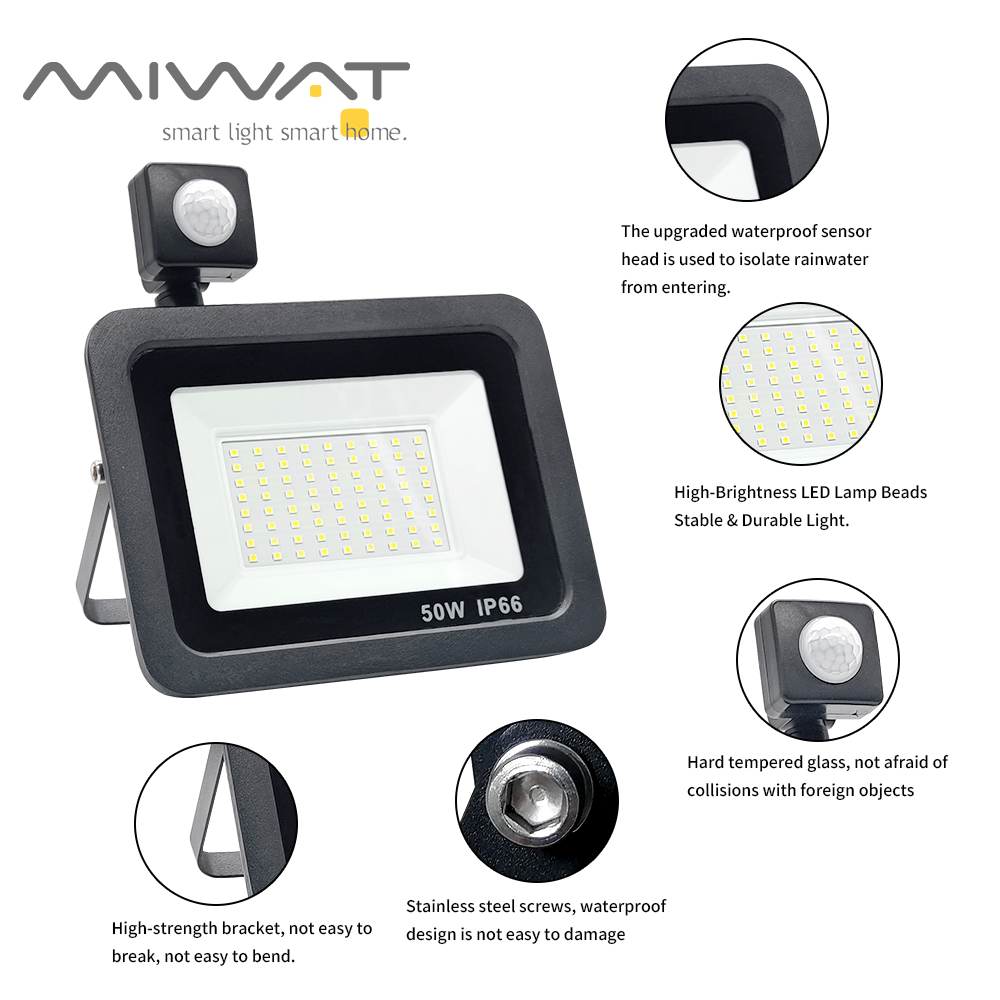 Lampu Sorot LED Sensor Gerak P - Photography Lighting Uk ulasan dan harga
